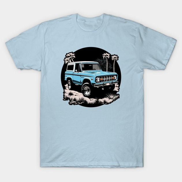 Ford Bronco Vintage Desert T-Shirt by Kid Relic